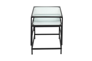 Tables basses gigognes Rosa - Noir