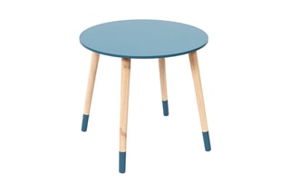 Tables gigognes - Bleu et jaune