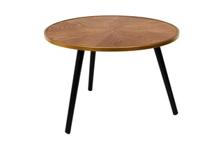 2 tables gigognes Felix M1 en pin - Naturel et noir