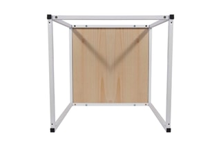 3 tables gigognes  -  Blanc