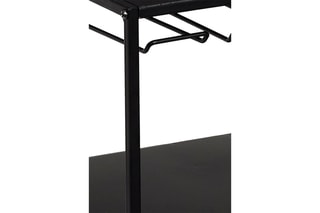 Desserte porte bouteilles Noir