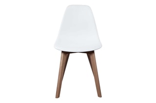 2 chaises en hêtre Scandinave - Blanc