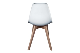2 chaises en hêtre Scandinave - Blanc