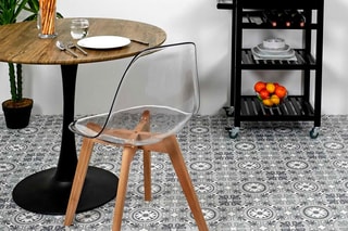 2 chaises Scandinave - Transparent