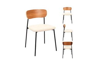 2 chaises Loki Hygge - 46 x 78,3 x 48 cm