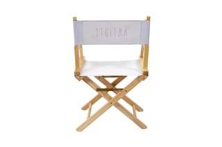 Chaise Artiste en bouleau - Naturel et blanc