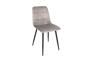 2 chaises Mateo - Taupe et noir