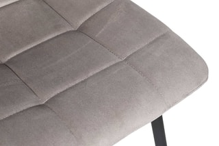 2 chaises Mateo - Taupe et noir