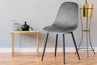2 chaises Guilia - 
Gris foncé