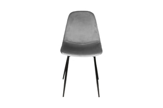 2 chaises Guilia - 
Gris foncé