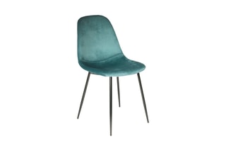 2 chaises Guilia - 
Bleu canard