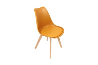 2 chaises Scandinave - Jaune