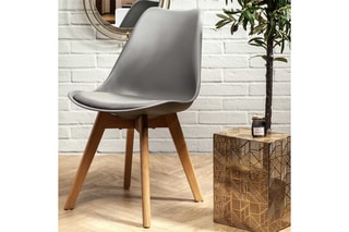 2 chaises Scandinave - Gris