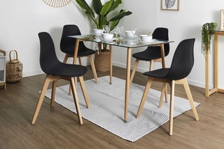 2 chaises d'intérieur - Noir