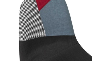 2 chaises Patchwork - Noir et imitation bois