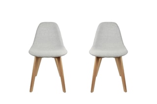 2 chaises Gris