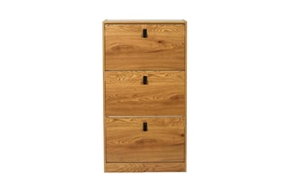 Meuble à chaussures 3 portes - Naturel