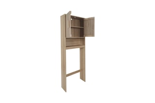 Meuble de WC 2 portes Klaus - 60 x 166 x 20 cm