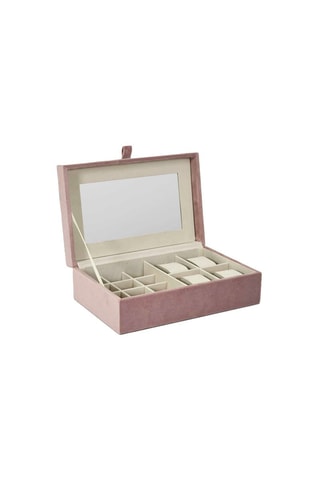 Boite à bijoux et montres Rose et blanc