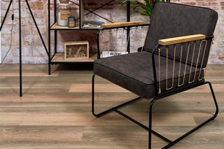 Fauteuil Marron et noir