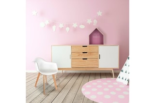 Fauteuil pour enfant  Scandinave Blanc
