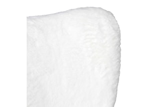 Fauteuil Helsinki - Imitation bois et blanc