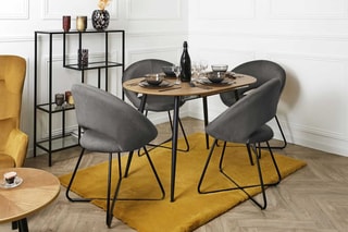 Fauteuil Giulia - 
Gris