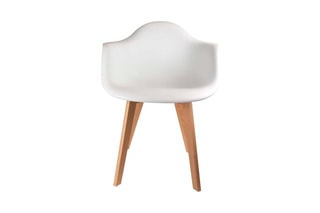 2 fauteuils Scandinave - Blanc