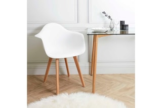 2 fauteuils Scandinave - Blanc
