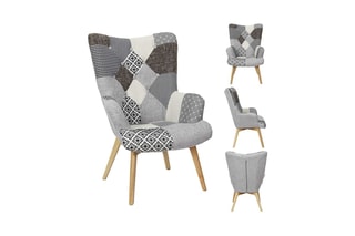Fauteuil Helsinki - Gris