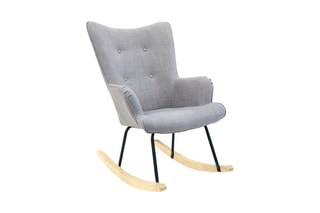 Fauteuil à bascule - Gris
