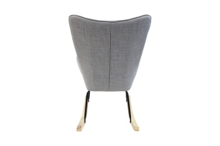 Fauteuil à bascule - Gris