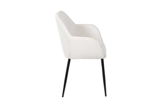 Fauteuil Scott - Beige et noir