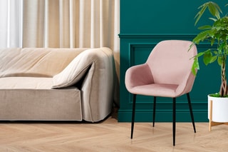 2 fauteuils Guilia - Rose