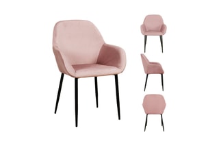 2 fauteuils Guilia - Rose