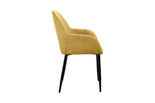2 fauteuils Giulia - Jaune