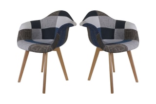 2 fauteuils - Multicolore