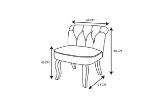 Fauteuil Patchwork Eleonor - Noir et blanc