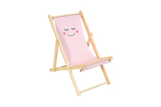 Chilienne pliable enfant Moon - Naturel et rose