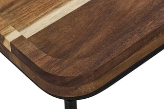Console - Naturel et noir