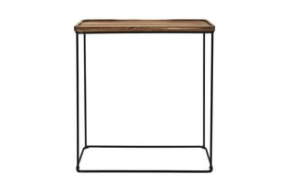 Console - Naturel et noir