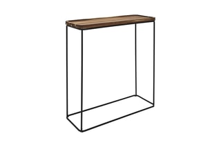 Console - Naturel et noir