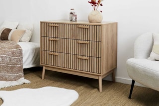Commode 3 tiroirs Klaus - Naturel