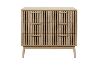 Commode 3 tiroirs Klaus - Naturel