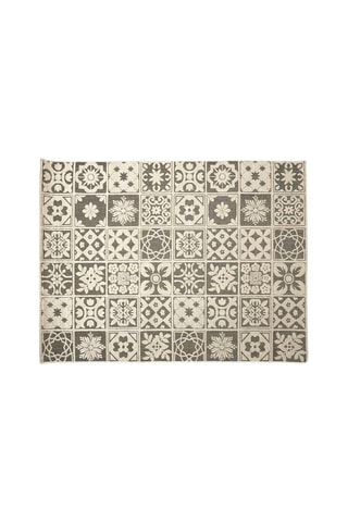 Tapis Noir et blanc - 120 x 180 cm