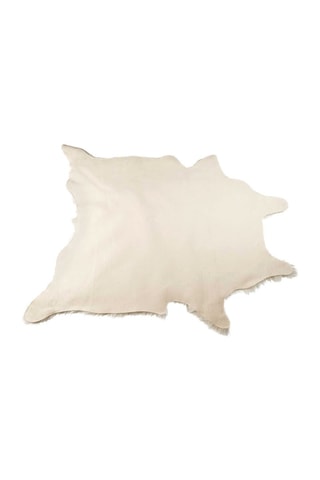 Tapis Natural Crush Blanc - 120 x 158 cm