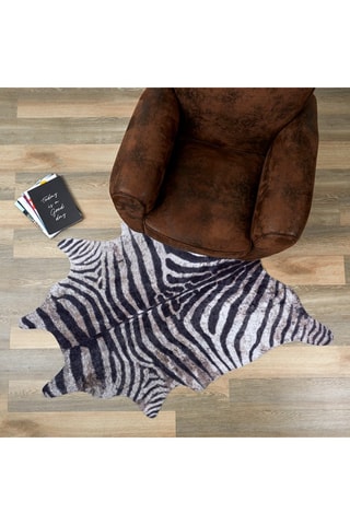 Tapis - Noir et blanc - 120 x 158 cm