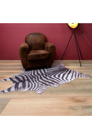Tapis - Noir et blanc - 120 x 158 cm