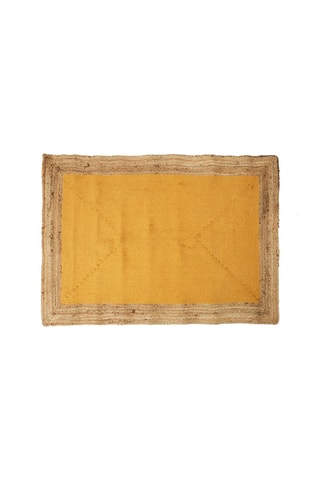 Tapis Patio - Jaune et beige - 120 x 170 cm