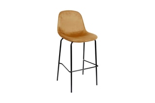 2 chaises de bar Giulia - 
Jaune